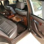 Pre-Merger AMG W126 Wooden Tray Tables & LWB Door Inserts - AMG CAR PARTS SHOP
