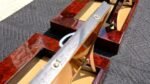 Pre-Merger AMG W126 Wooden Tray Tables & LWB Door Inserts - AMG CAR PARTS SHOP