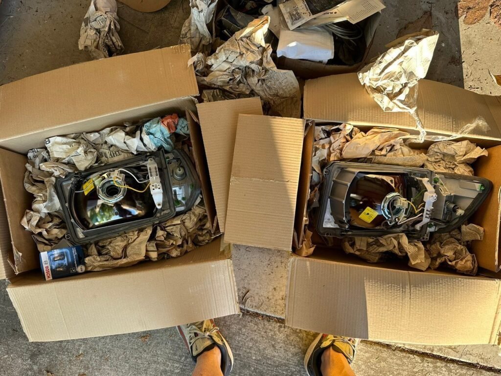 R107 European Headlamps & Corner Lamps - AMG CAR PARTS SHOP