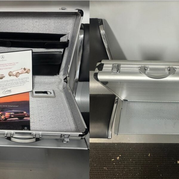 R129 SL Silver Arrow Aluminum Briefcase - AMG CAR PARTS SHOP