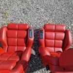 RECARO Classic C81 Seats in RED Leather - AMG CAR PARTS SHOP
