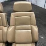 RECARO CSE Beige Leather Seats - AMG CAR PARTS SHOP