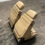 RECARO CSE Beige Leather Seats - AMG CAR PARTS SHOP
