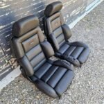 RECARO CSE Black Leather Seats - AMG CAR PARTS SHOP