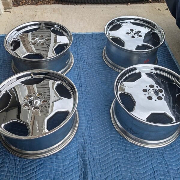 Staggered 19″ AMG Aero II Monoblock Wheels for W140 - AMG CAR PARTS SHOP