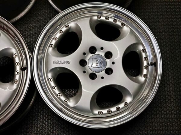 Staggered 3-Piece 18″ BRABUS Monoblock IV Wheels - AMG CAR PARTS SHOP