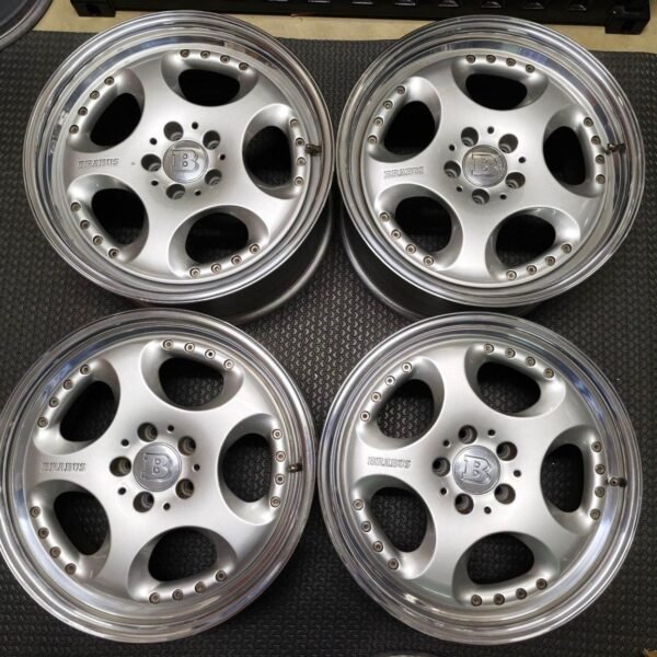 Staggered 3-Piece 18″ BRABUS Monoblock IV Wheels - AMG CAR PARTS SHOP