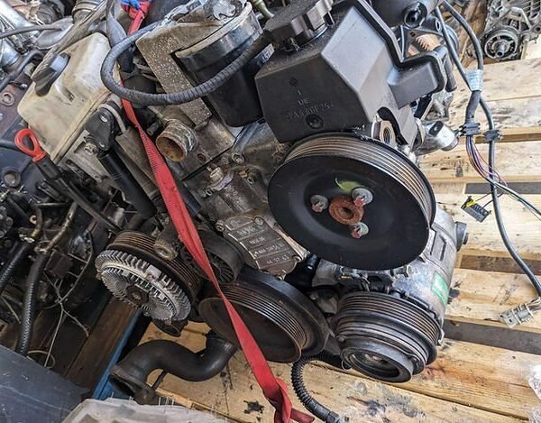 Used Mercedes-Benz OM605 Turbo Diesel Engine - AMG CAR PARTS SHOP