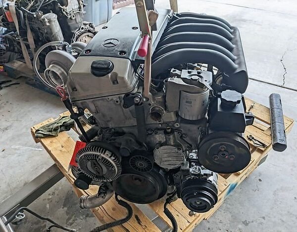 Used Mercedes-Benz OM606 Turbo Diesel Engine - AMG CAR PARTS SHOP