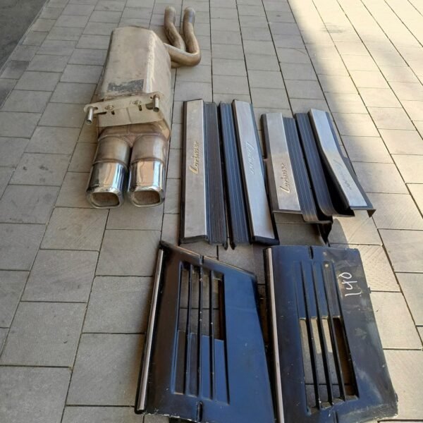 W140 Lorinser Exhaust, Side Vents, & Door Sills Package - AMG CAR PARTS SHOP